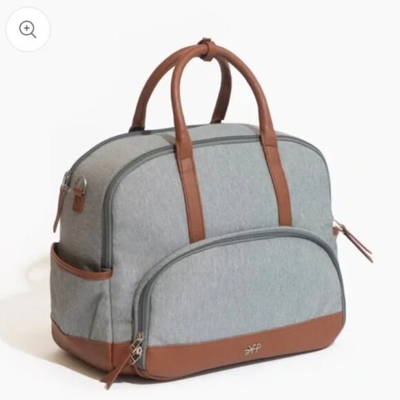 Freshly Picked Handbags - Freshly Picked Graphite Marseille Breast Pump Bag